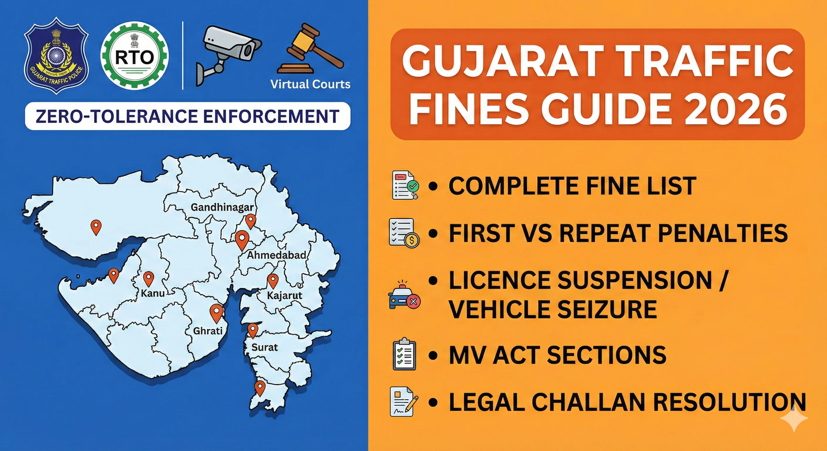 Gujarat Traffic Fines